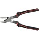 Плоскогубці комбіновані з функцією обробки провідників YATO l= 220 мм, ізольвані ручки [5/50]