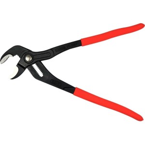 Кліщі переставні по трубах з блокув. кнопкою YATO: L= 300 мм, розвід губ- 50 мм  Cr-V [6/36]