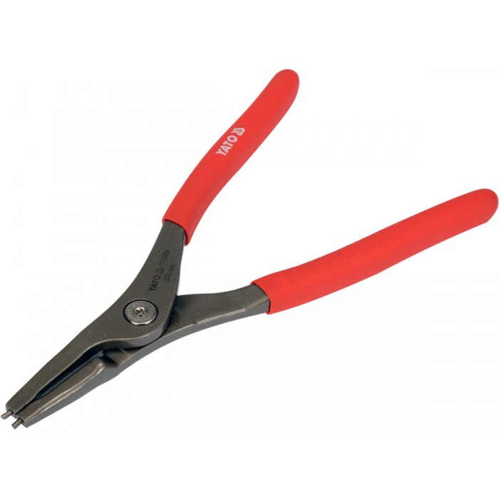 Щипці SEGERA для стопорних кілець YATO прямі розтискні, l= 230 мм, розвід- 40-100 мм [6/24]