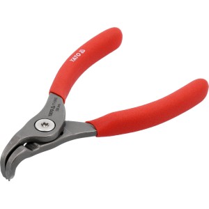 Щипці SEGERA для стопорних кілець YATO гнуті під 90° розтискні, l= 130 мм, розвід- 3-9 мм [6/48]