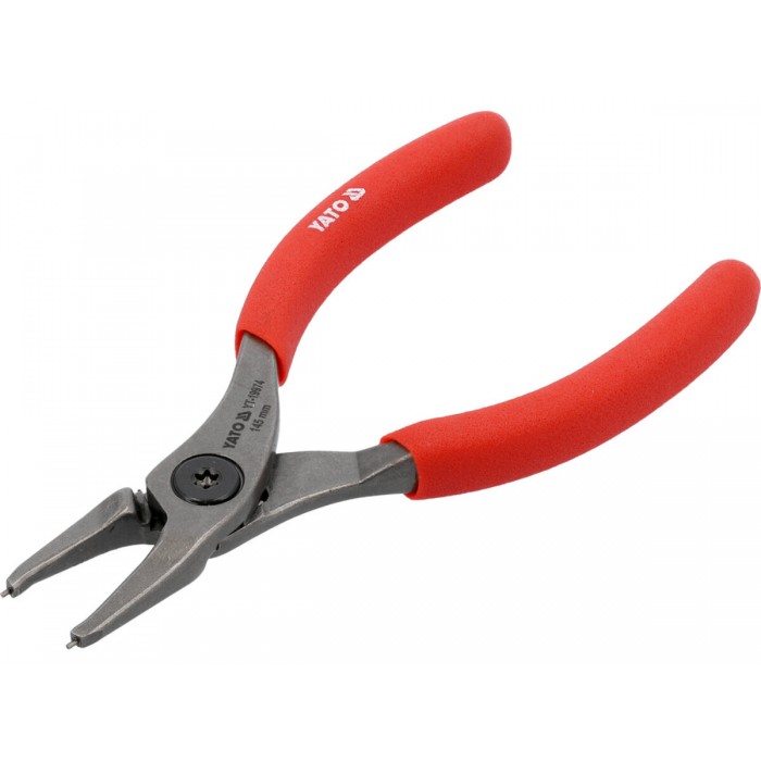 Щипці SEGERA для стопорних кілець YATO прямі стискні, l= 145 мм, розвід- 8-13 мм [6/48]