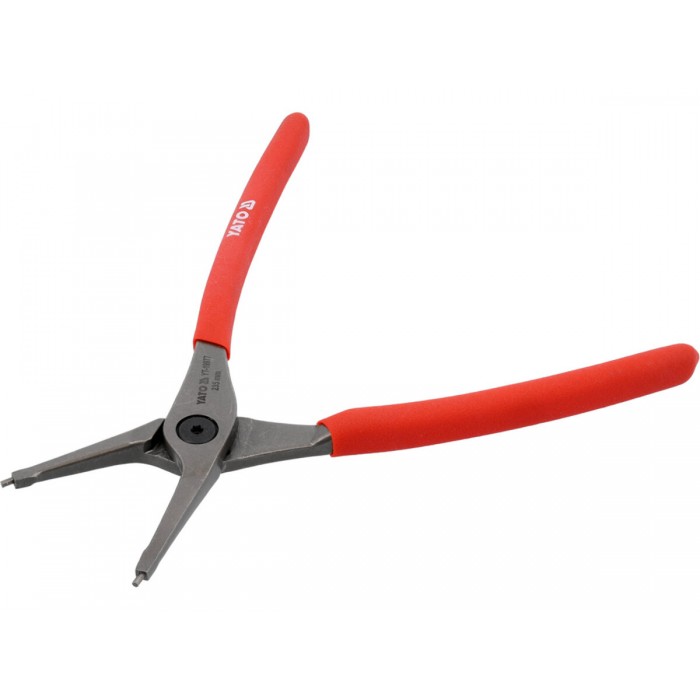 Щипці SEGERA для стопорних кілець YATO прямі стискні, l= 235 мм, розвід- 40-100 мм [6/24]