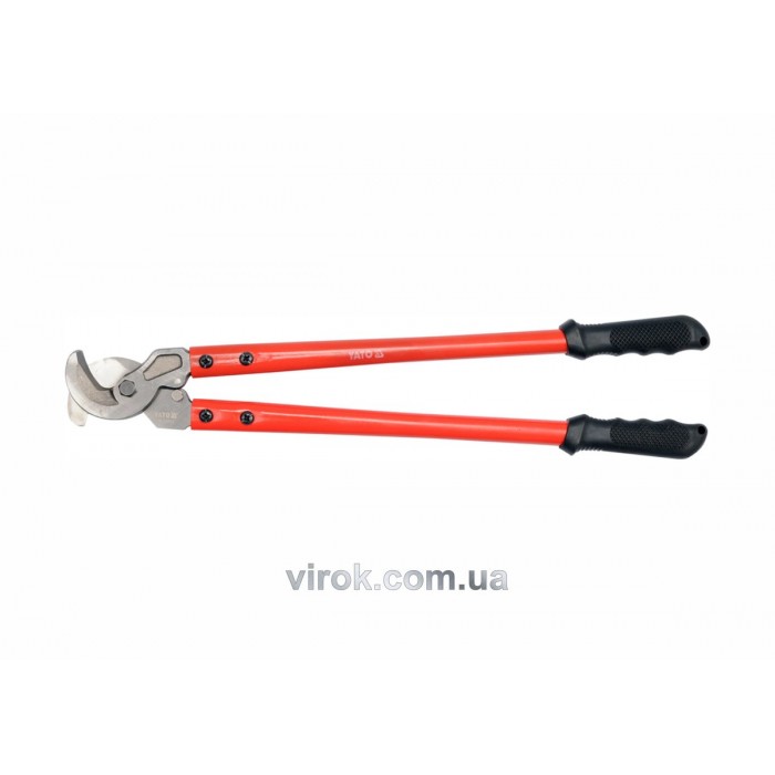 Ножиці для кабелю YATO : Ø= 25 мм, макс. S=500 мм², l=770 мм [5]