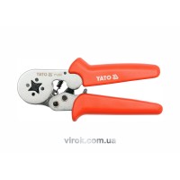 Кліщі для обтискання і зачистки проводів YATO, L=175 мм [6/36]