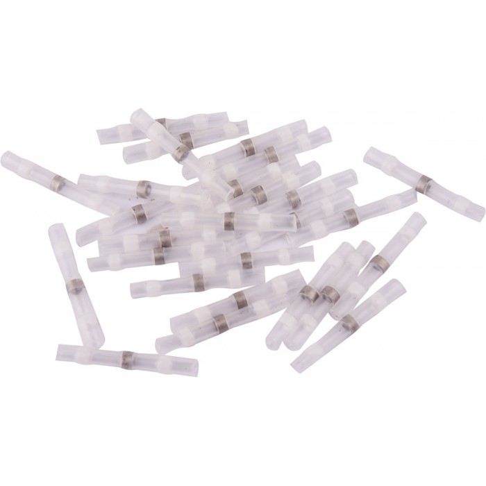 Кембрики термоусадні при t≤ 105°C з припоєм YATO : для провідників 0.25-0.34 мм², 30 шт [25]