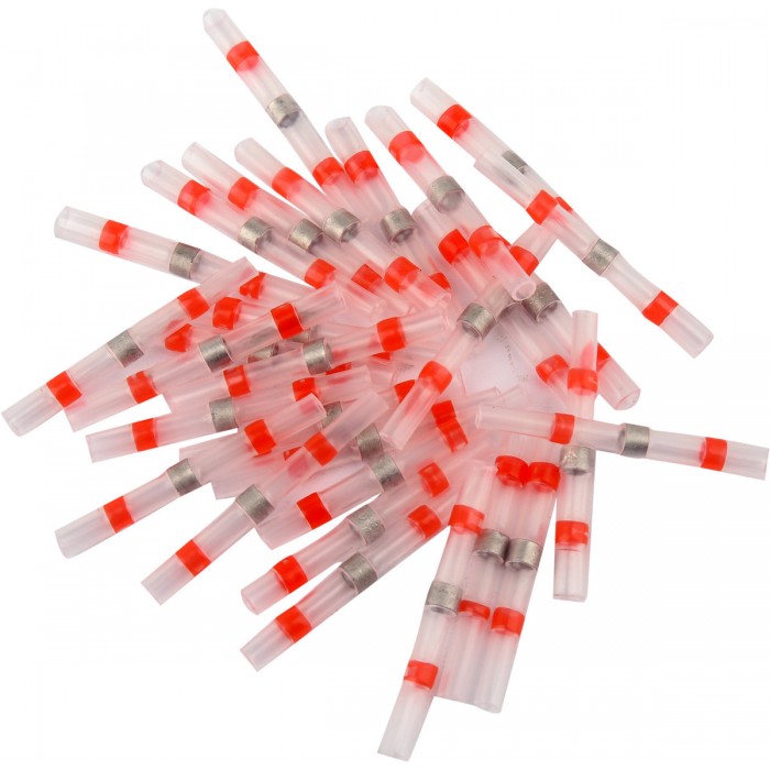 Кембрики термоусадні при t≤ 105°C з припоєм YATO : для провідників 0.5-1.5 мм², 30 шт [15]