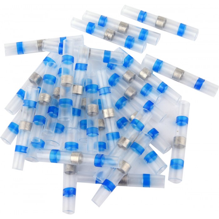 Кембрики термоусадні при t≤ 105°C з припоєм YATO : для провідників 1.5-2.5 мм², 30 шт [5/300]