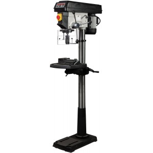 Свердлильний верстат JET JDP-17F : 230В, 1(0.55)кВт. МК-3 Ø≤25 мм. 12 шв. 160 - 3330об.