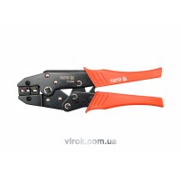 Кліщі для обтискання і зачистки проводів YATO, L=230 мм. 22-10 (AWG), 0.5-6 мм2 [5/30]