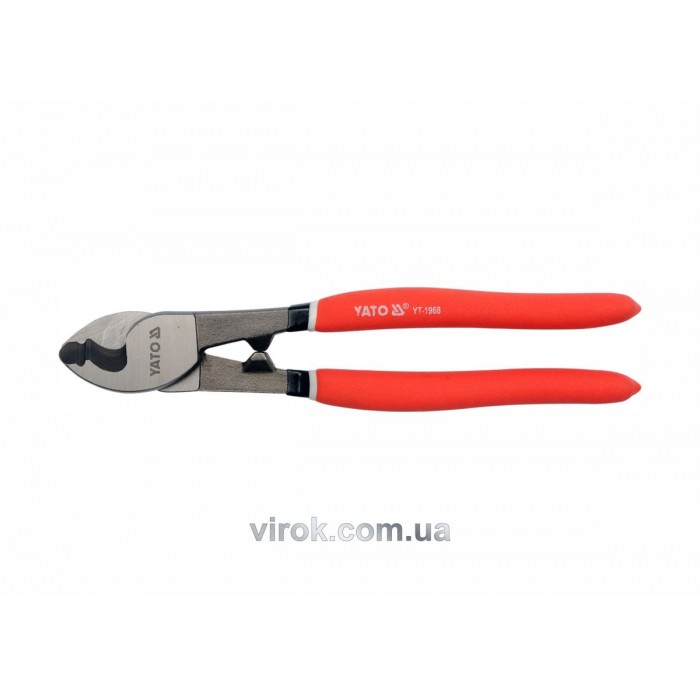 Ножиці для кабелю YATO : Ø=8 мм, l=240 мм [6/48]