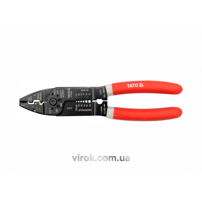 Знімач ізоляції YATO, L=215 мм [12/72]