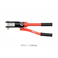 Кліщі ручні гідравлічні YATO для обтискання проводів S= 16-240 мм², l= 470 мм, [3]