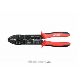 Знімач ізоляції YATO, L=240 мм, Ø=1.5-6.0 мм [12/48]