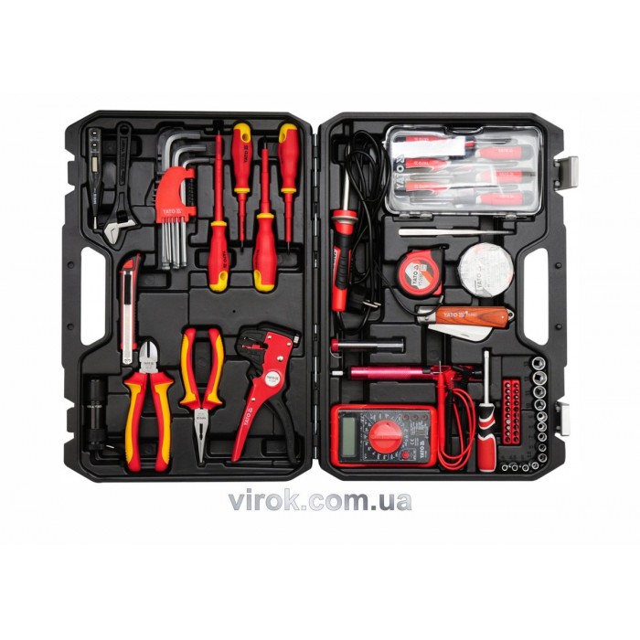 Набір інструментів для електриків YATO, 68 шт. [2]