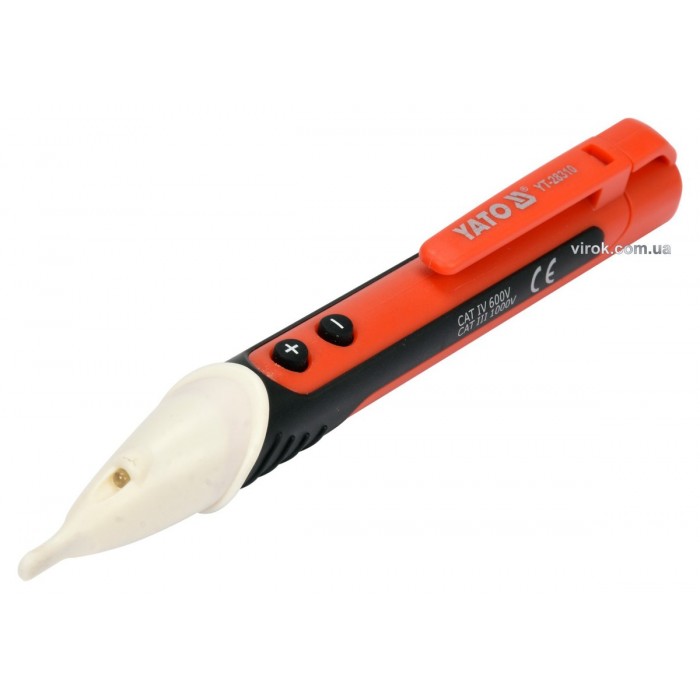 Індикатор напруги мережі YATO контрольний, 90-1000 В, плоский шліц SL4.5 мм(DW)