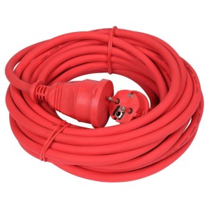 Кабель-подовжувач для будівель робіт мережевий 250В YATO l= 30м струм- 16А, 3-жильний S=2,5 мм² LED-