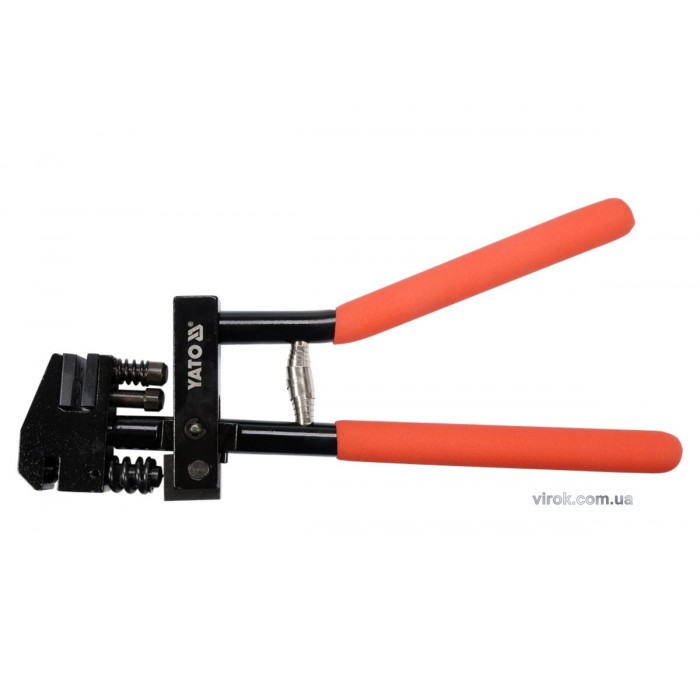 Отворопробивач і фаскозагинач ручний до бляхи YATO; внутр. Ø= 5 мм, товщ. бляхи h= 1,5 мм [10]