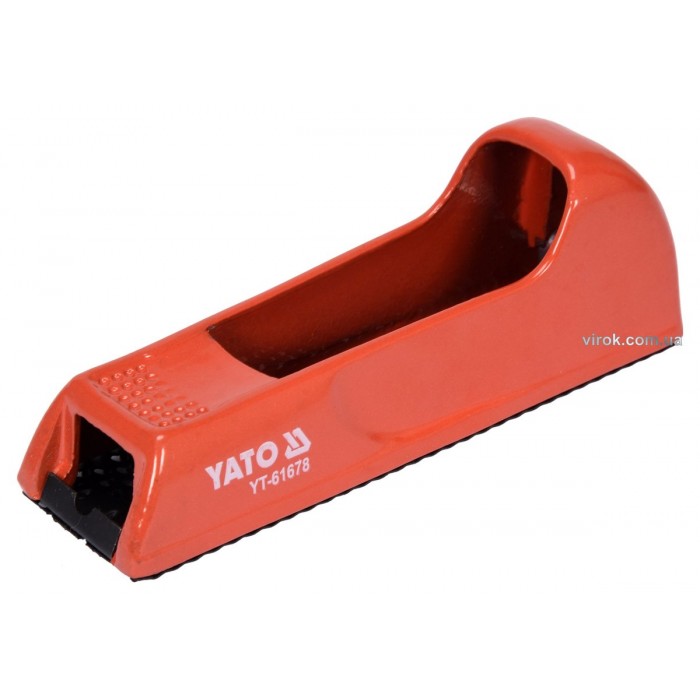 Рашпиль для гіпсокартону YATO 140 х 40 мм, металевий корпус [15/60]