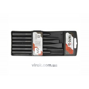 Зубило, кернер і пробійник YATO, Набір 6пр.. [6/24]