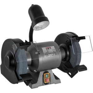 Точильний верстат JET JBG-200 : 230В, 0,67(0,37)кВт, диски Ø= 200/16х 25 мм, зернист.- 36G і 60G