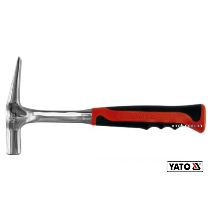 Молоток муляра YATO кований, m=600 г, L=382 мм [6/24]
