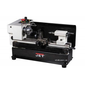 Токарний верстат по металу JET BD-3 : 230 В, 0,15 кВт; обточув. зона Ø= 100/ 54 мм- стани/супор