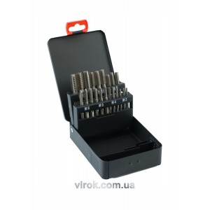 Мітчики YATO М3-М12, Набір 21 шт. [20]