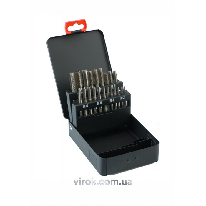 Мітчики YATO М3-М12, Набір 21 шт. [20]