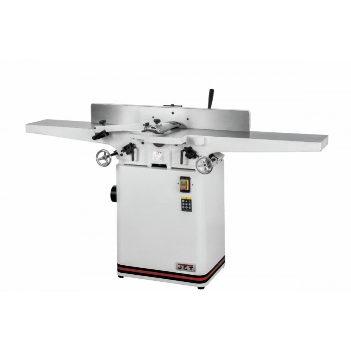 Фугувальний верстат JET JJ-8HH-M : 230В 2,1(1.5)кВт.вал  HELICAL Ø=72мм,ш=20см,ножі 15х15х2 (2 М)