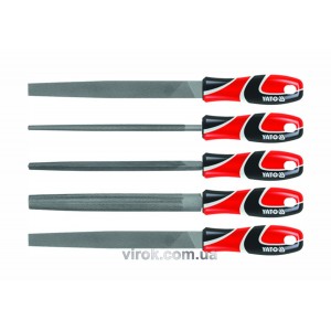 Напильники по металу YATO, набір 5 шт. [5/10]