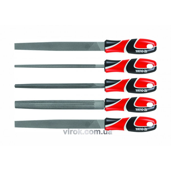 Напильники по металу YATO, набір 5 шт. [5/10]