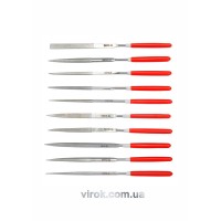 Надфіль алмазний YATO, l= 140/50 мм, b= 3 мм,-Набір-. 10 шт. [12/120]