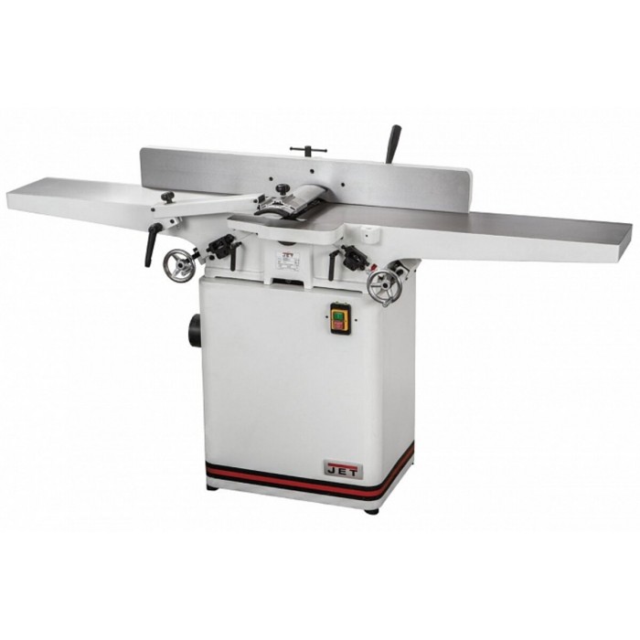 Фугувальний верстат JET JJ-8L-M : 230В 2,1(1.5)кВт.вал Ø=72мм, 4 ножі 205х19х3,0 мм -45-0-45° (2 М)