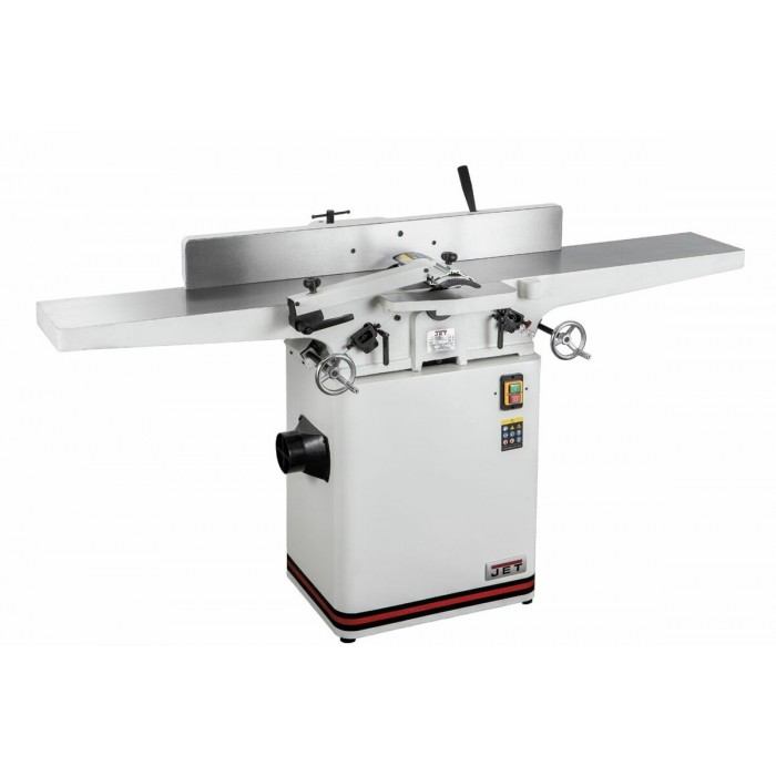 Фугувальний верстат JET JJ-8L-M : 230В 2,1(1.5)кВт.вал Ø=72мм, 4 ножі 205х19х3,0 мм -45-0-45° (2 М)