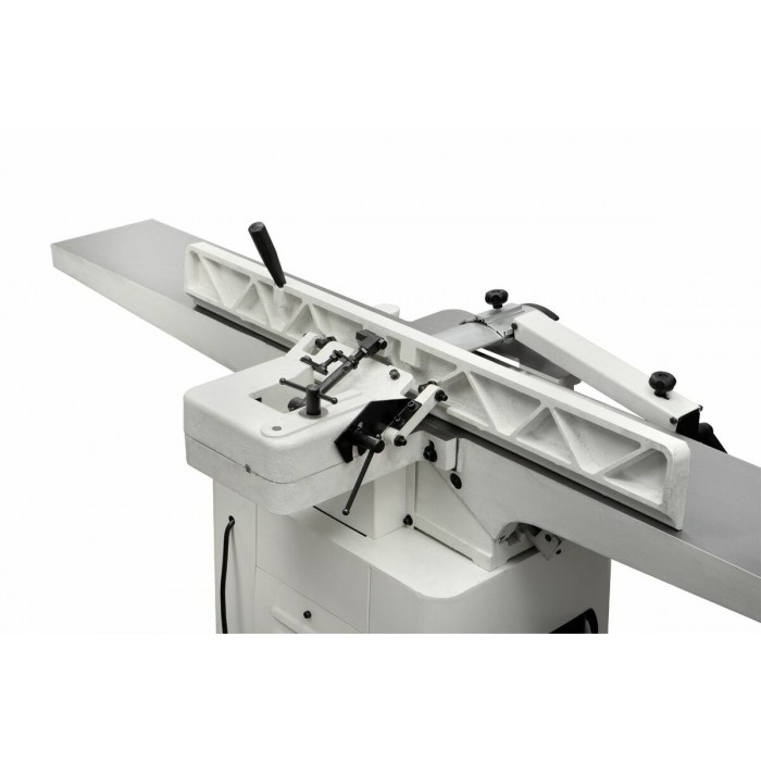 Фугувальний верстат JET JJ-8L-M : 230В 2,1(1.5)кВт.вал Ø=72мм, 4 ножі 205х19х3,0 мм -45-0-45° (2 М)